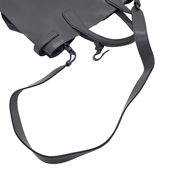 BURBERRY Gray Leather Shoulder Bag - Picture 13 of 15